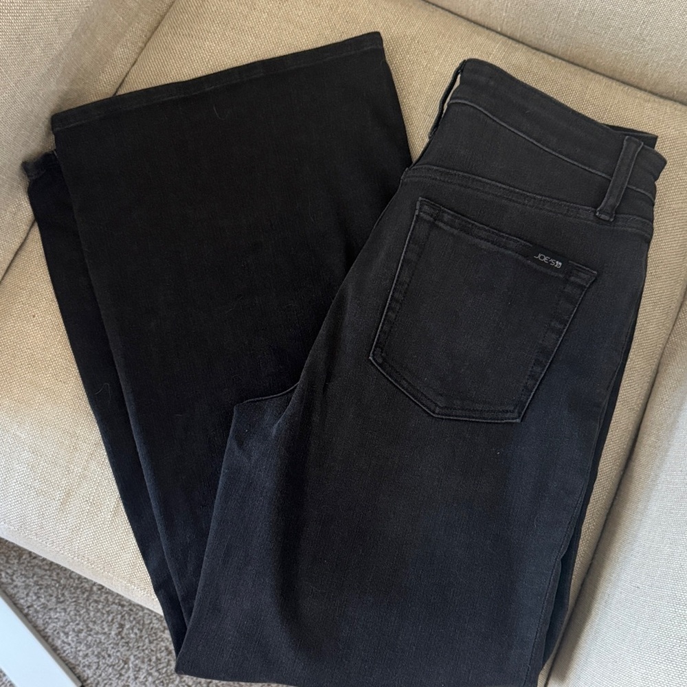 Joe's Jeans Cropped Wide-Leg Jeans - Picture 6 of 7